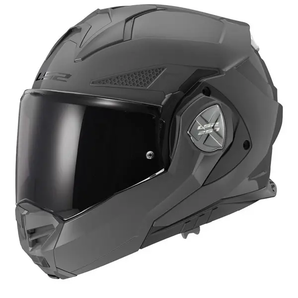 Image of LS2 FF901 Advant X Solid Nardo Grey 06 Modular Helmet Size L