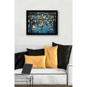 Image of SC0352 Multicolor Decorative Framed MDF Painting
