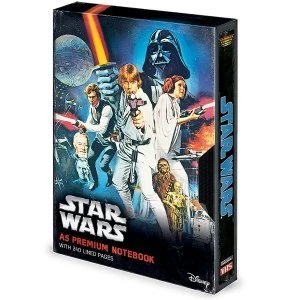 image of Star Wars - A New Hope VHS A5 Notebook