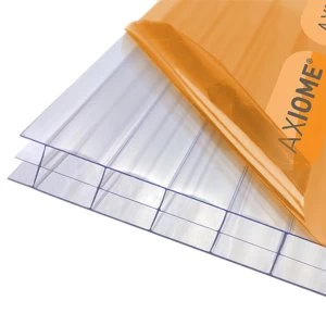 Image of Axiome Clear 16mm Polycarbonate Roofing Sheet 690 x 2000mm