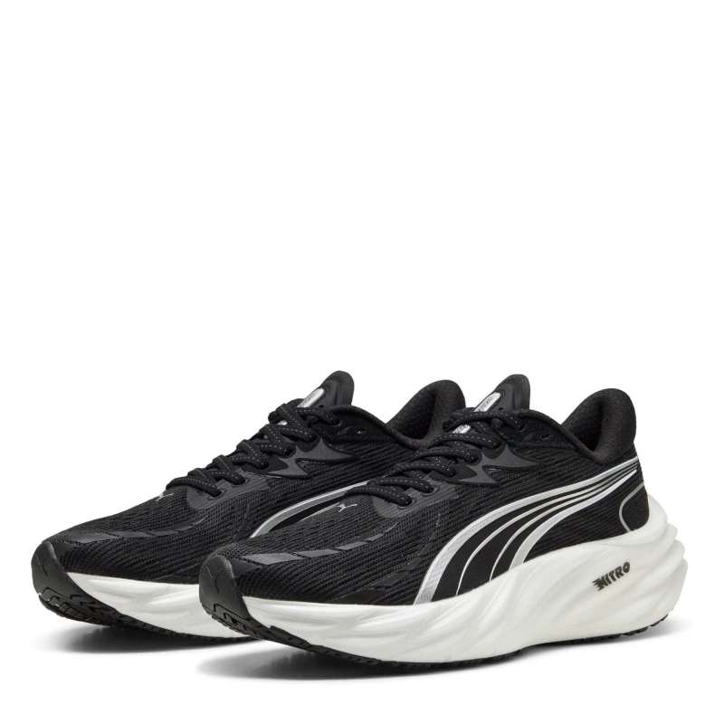 Image of Puma Velocity Nitro 4 Trainers Womens Black/White female 7 (40.5)