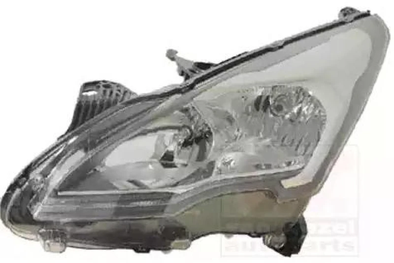 Image of VAN WEZEL 4077961V Headlights H7/H7, Left, with motor for headlamp levelling Headlight (259)