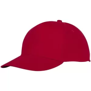 Image of Bullet Unisex Hades 5 Panel Cap (One Size) (Red)