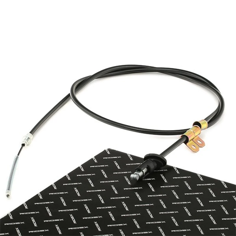 Image of RIDEX 124C0086 Brake Cable Left Rear, 2117/1880mm Cable,parking brake (124)