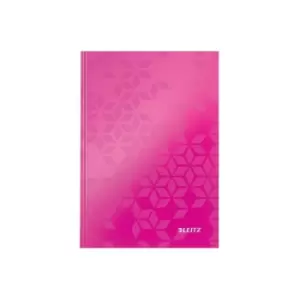 WOW Notebook A5 Ruled with Hardcover 80 Sheets. Pink - Outer Carton of 6