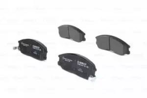 Image of Bosch 0986424729 BP440 Brake Pad Set Disc Brake Front Axle