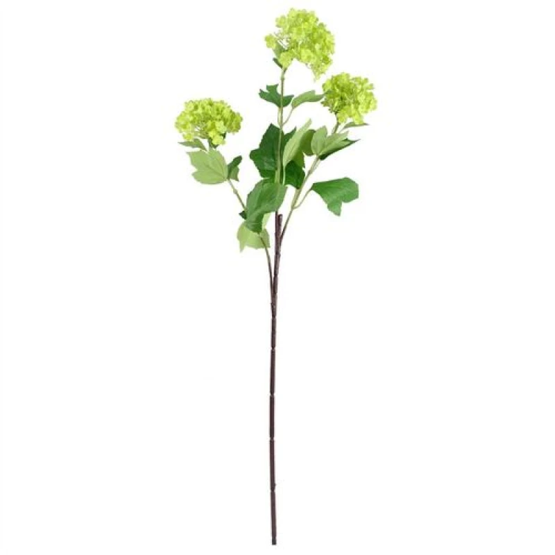 Image of Leaf Pack of 6 x 70cm Artificial Viburnum Spray Green