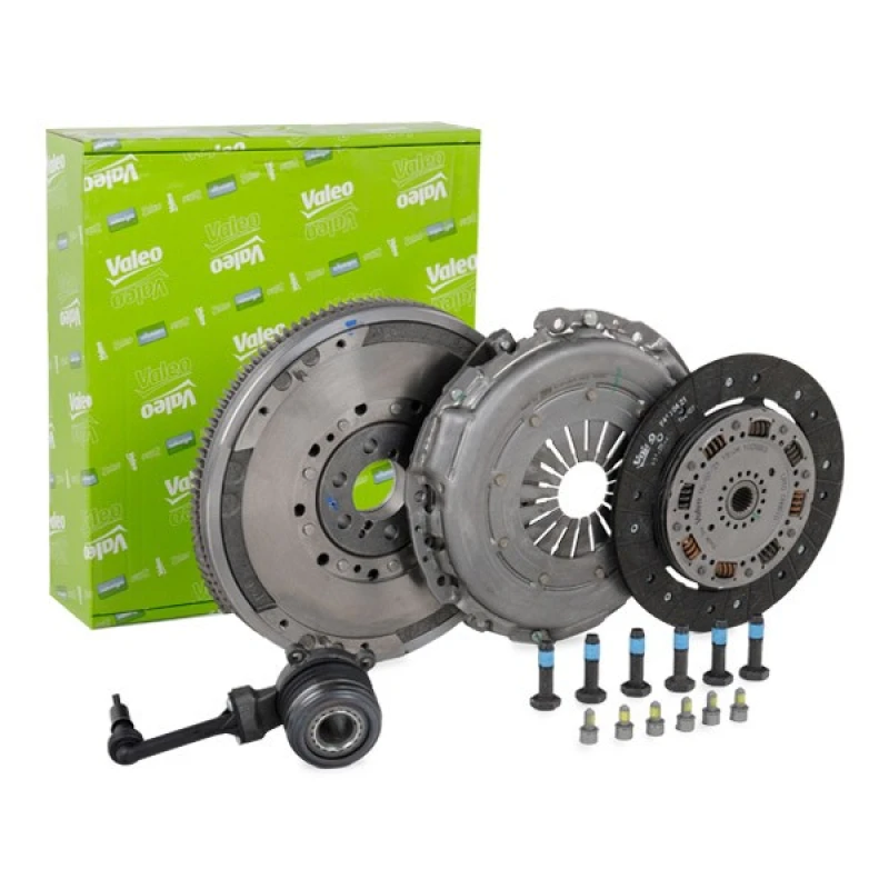 Image of VALEO 837005 Clutch with central slave cylinder, Bolted connection cable Plastic Clutch Kit (479)