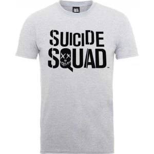 Image of DC Comics - Suicide Squad Logo Mens X-Large T-Shirt - White