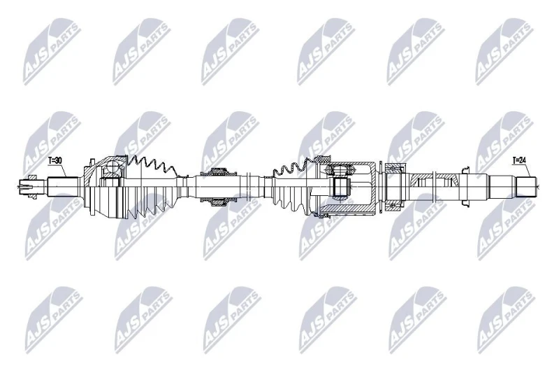 Image of NTY Drive shaft NTY NPW-TY-271