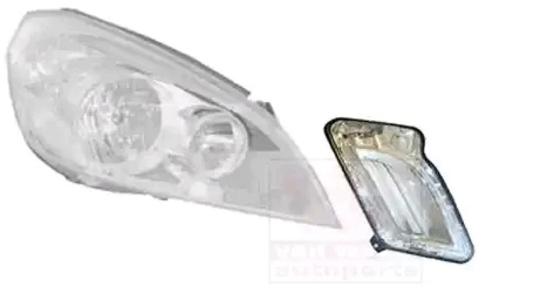 Image of VAN WEZEL 5922958 Daytime Running Light Right Daytime Running Light (2466)