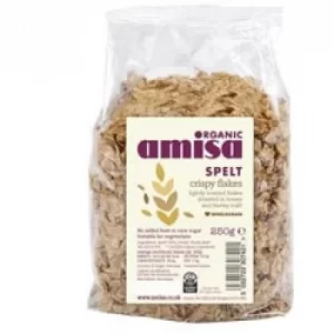 image of Amisa Organic Crispy Spelt Flakes 250g