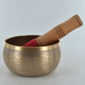 Image of Embosed Buddha Singing Bowl 11cm