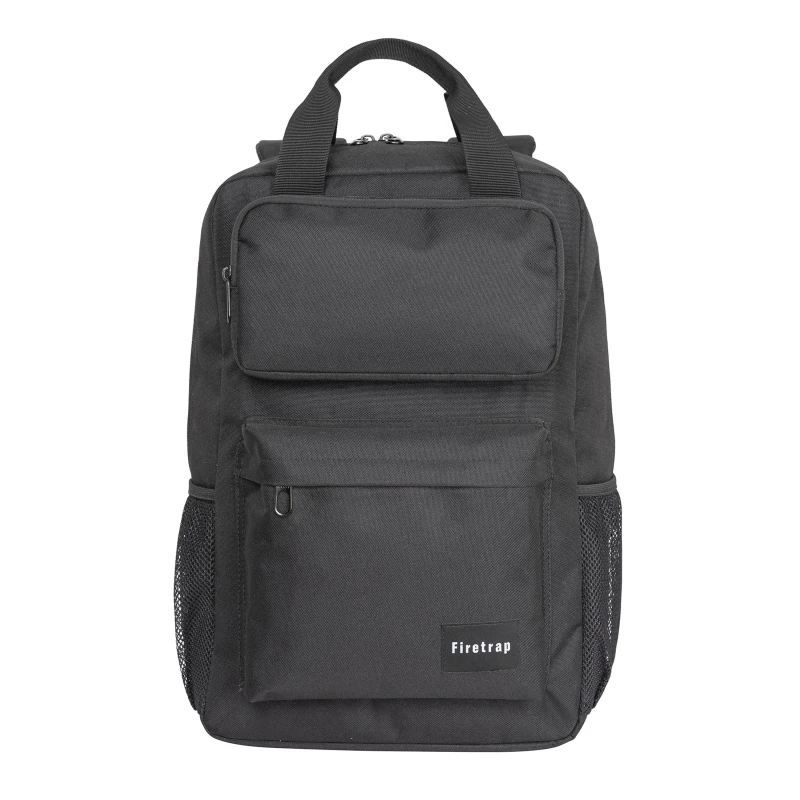 Image of Firetrap Lazer Backpack Black unisex One Size