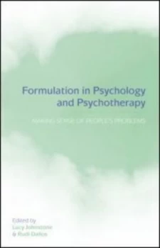 Image of Formulation in Psychology and Psychotherapy by Lucy Johnstone Paperback