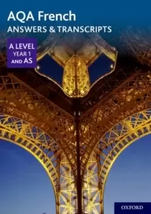 Image of AQA French A Level Year 1 and AS Answers & Transcripts