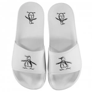 Image of Original Penguin Pier Sliders - White/Blue