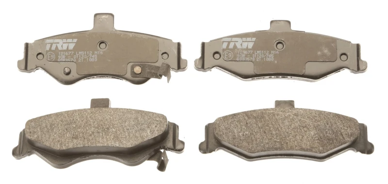 Image of TRW GDB3570 Brake pad set with acoustic wear warning Brake Pad Set,disc brake (402)