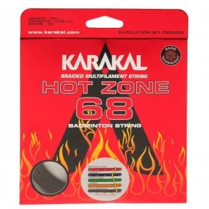 Image of Karakal Hot Zone Badminton String - Black