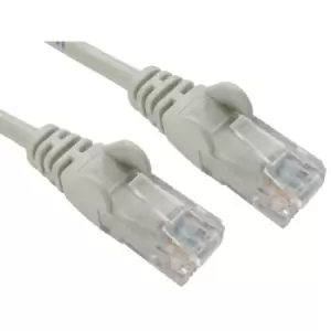 Image of Cables Direct 0.25m CAT5E Patch Cable (Grey)