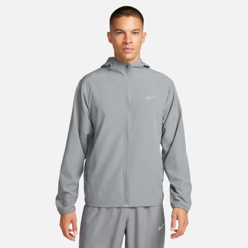Image of Hooded sweatshirt Nike Form Gris Male S