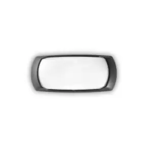 Image of Francy 1 Light Outdoor Wall Light Black IP66 E27