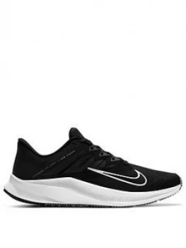 Image of Nike Quest 3, Black/White, Size 11, Men