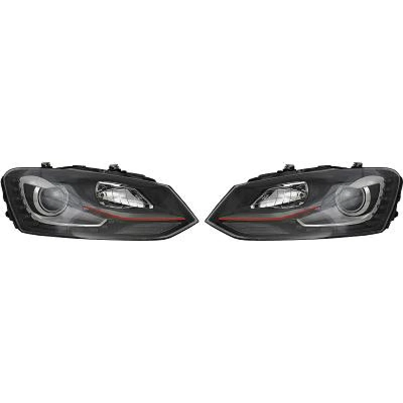 Image of Headlight set DIEDERICHS 2206787