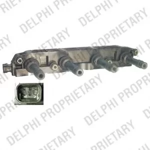 image of Delphi CE10000-12B1 Ignition Coil 12 V