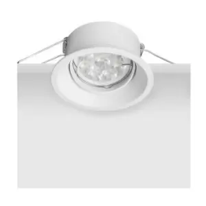 image of Larissa Lighting - Larissa Shipka Recessed Downlight Spot 1 Light Aluminum White