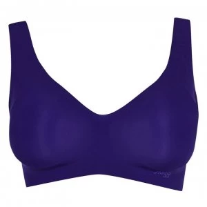 image of Sloggi Zero Feel Non Wired Bralette - Blue Ink 3140