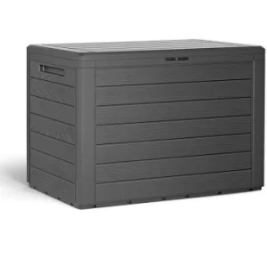 Image of Cushion Box Plastic Pillow Chest Balcony Storage Garden Balcony Pillow Box Lille Anthracite