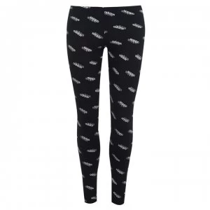 image of adidas Womens Favorite Leggings Slim - Black/Grey