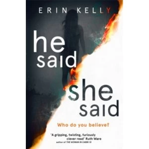 Image of He Said/She Said : the gripping Sunday Times bestseller with a shocking twist Paperback