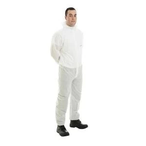 image of SuperTouch Large Supertex SMS Coverall Type 56 Protection White 17603