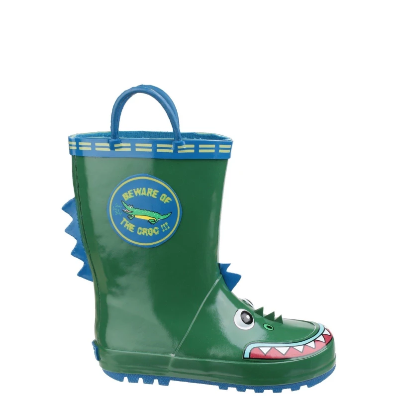 Image of Cotswold Puddle Waterproof Pull On Boot Olive male UK10 EU28