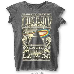 Image of Pink Floyd - Carnegie Hall Womens Large T-Shirt - Grey