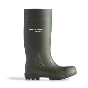 Image of Dunlop Purofort Professional Safety C462933 Boxed Wellington / Womens Boots (37 EUR) (Green)