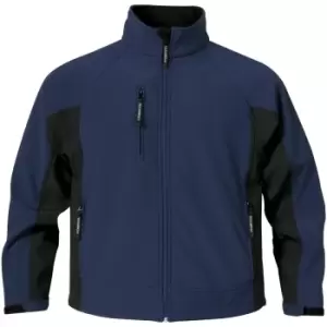 Image of Stormtech Mens Bonded TeflonA DWR Wind/Water Repellent Jacket (3XL) (Navy/Black)