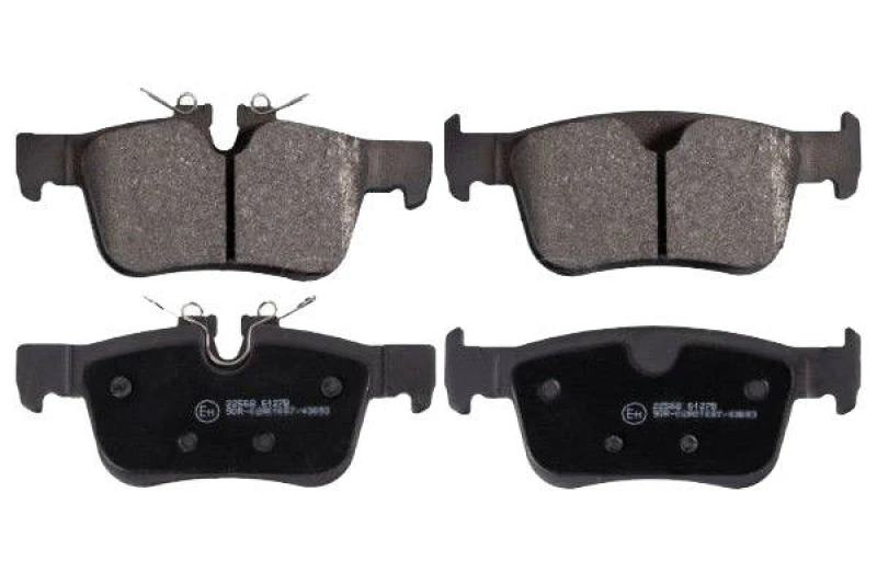 Image of SWAG 33 10 7600 Brake pad set Rear Axle, prepared for wear warning indicator Brake Pad Set,disc brake (402)