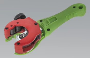 Image of Sealey AK5065 Ratcheting Pipe Cutter 2-in-1 Ø6-28mm