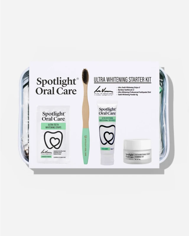 Image of Spotlight Oral Care Starter Kit Teeth Whitening in Clear Clear Unisex
