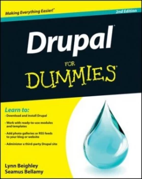 Image of Drupal for Dummies by Lynn Beighley Book