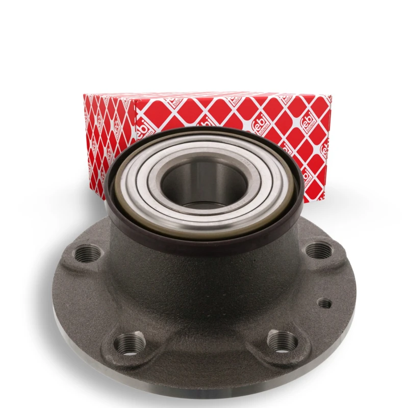 Image of FEBI BILSTEIN 45679 Wheel bearing kit Rear Axle Right, with ABS sensor ring Wheel Bearing Kit (654)