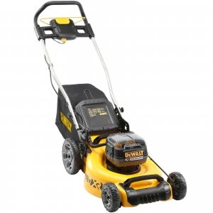 image of DEWALT DCMW564P2-GB 48cm XR Brushless 18V Cordless Lawnmower