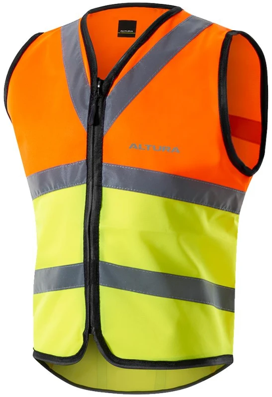 Image of Altura Night Vision Safety Vest XS HI VIZ YELLOW