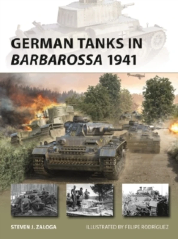 Image of German Tanks in Barbarossa 1941 Paperback / softback