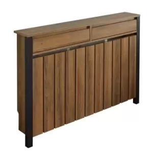 image of Lloyd Pascal Margo Medium Radiator Cover - Brown