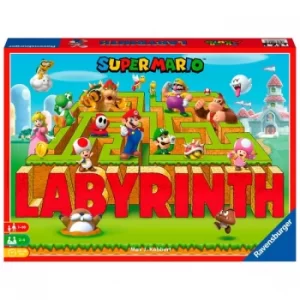 Image of Super Mario Bros Labyrinth Moving Maze Board Game