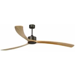 image of Faro Kauai Designer Brown 3 Blade Ceiling Fan Smart